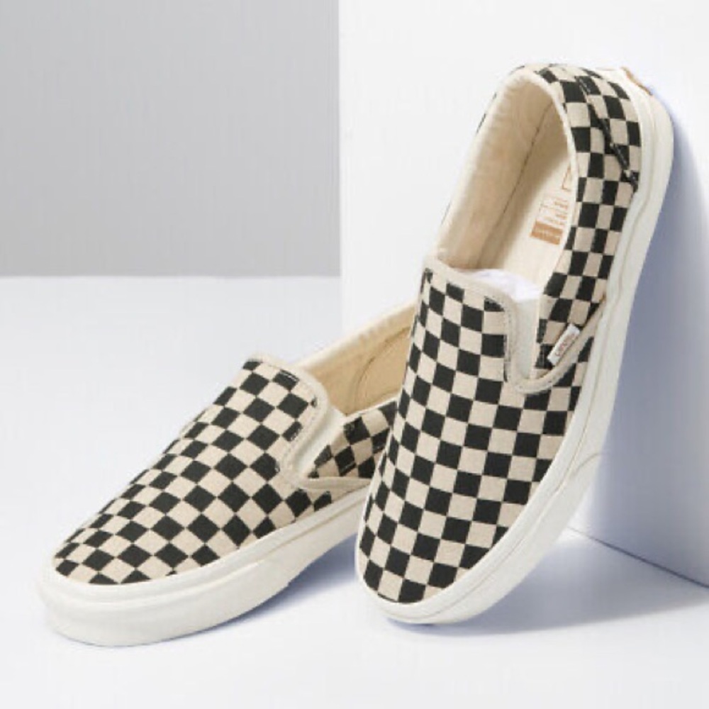 NIB Vans Eco Theory Checkerboard